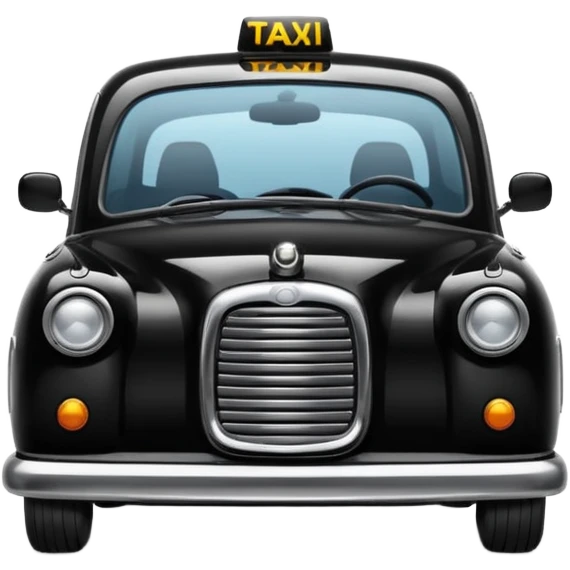black taxi emoji