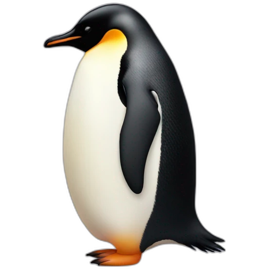 sad penguin emoji