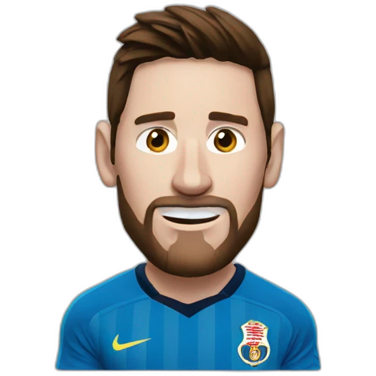 messi world cup emoji