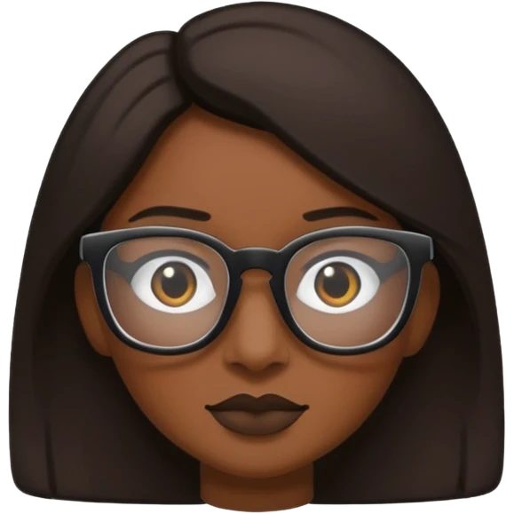 black glasess  emoji