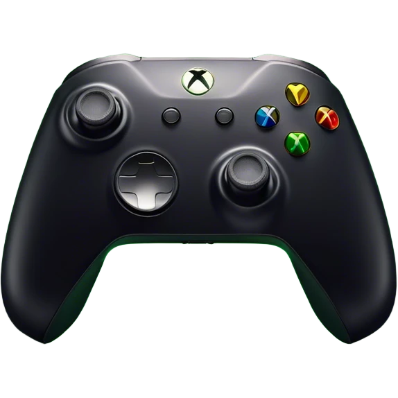 Clash of Clans aesthetic: Cinematic Playful Xbox Series X Console Portrait Emoji, rendered in a 3D vector-style similar to standard emojis with minimal shading and bold, simplified shapes. A compact, distinct form with signature details, softly glowing with a modern gaming energy charm. Simplified yet unmistakably iconic, highly detailed and consistent, glowing with a soft radiance and high shine. Stylized with a touch of next-gen innovation and a soft glowing outline, capturing the essence of a beloved gaming relic with a friendly, playful manner! emoji