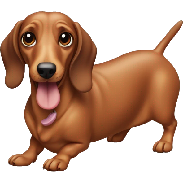 sausage dog emoji