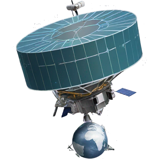 satellite, education emoji
