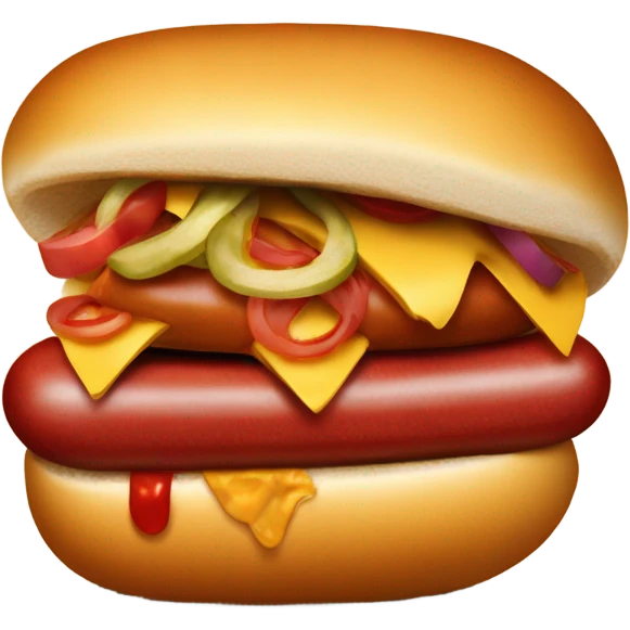 Hotdog emoji
