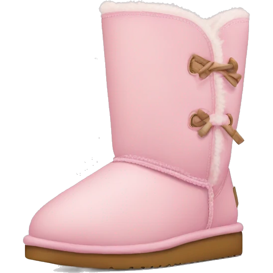 light pink uggs emoji