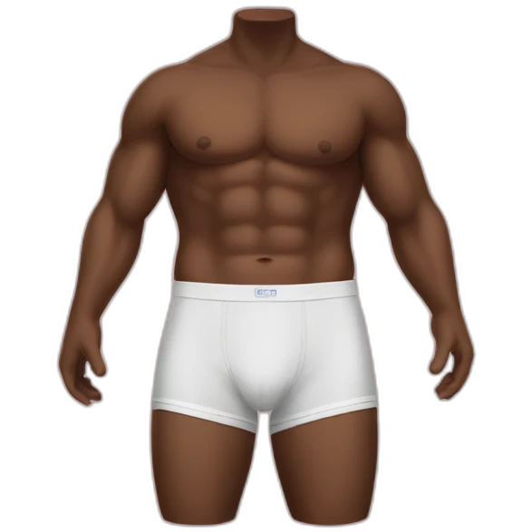 man's underwear emoji