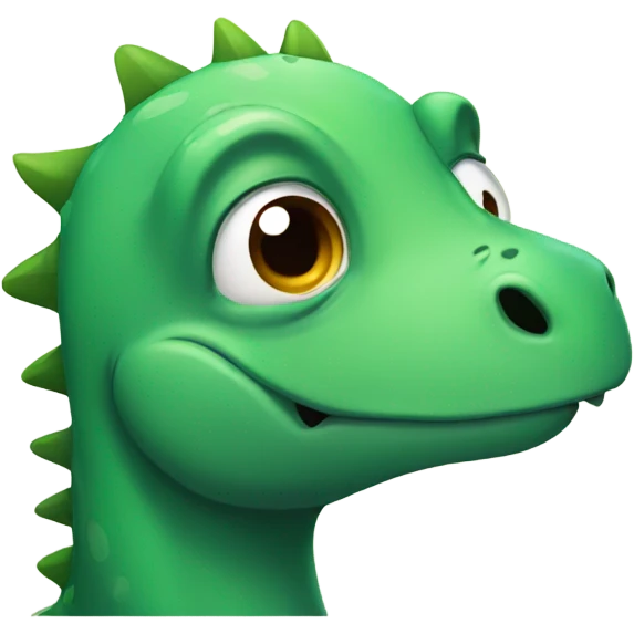 Sad dinosaur  emoji