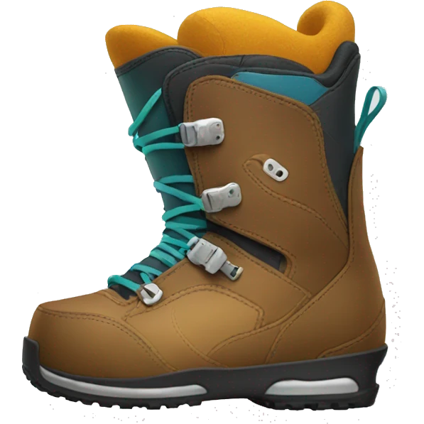 Snowboarding boots emoji