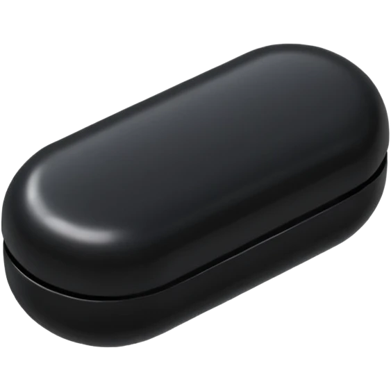 Black pill  emoji