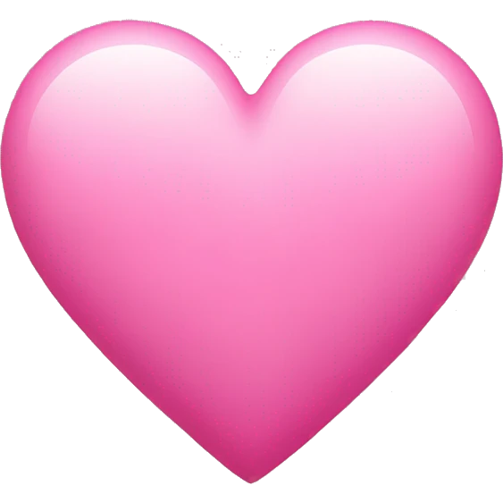 Pink heart emoji