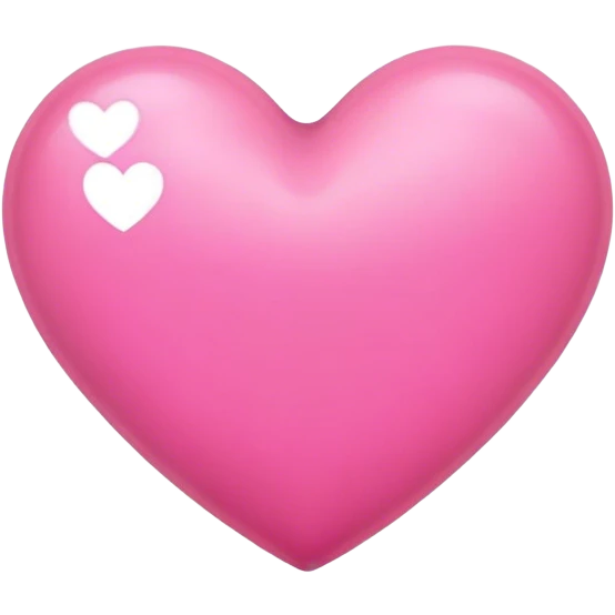 Pink heart emoji