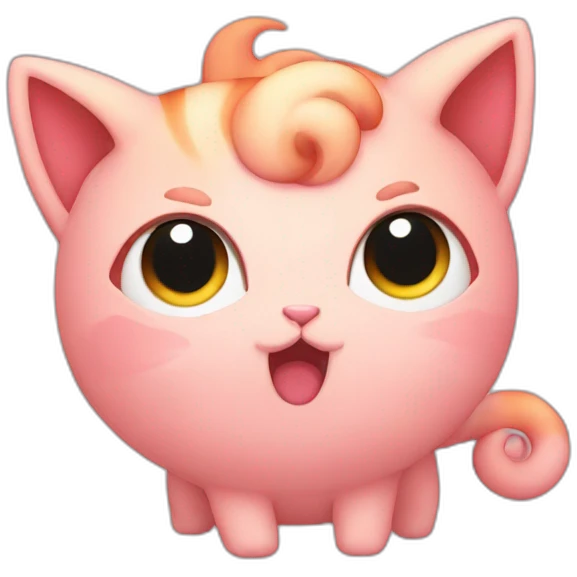 Ginger Jigglypuff emoji