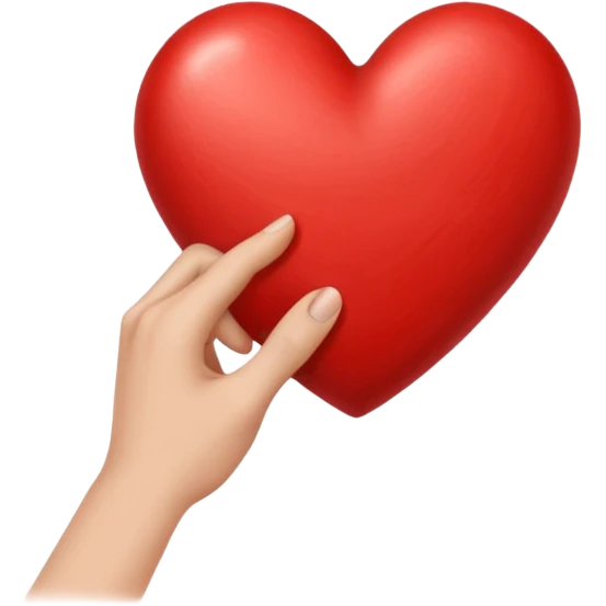hand  draw heart emoji