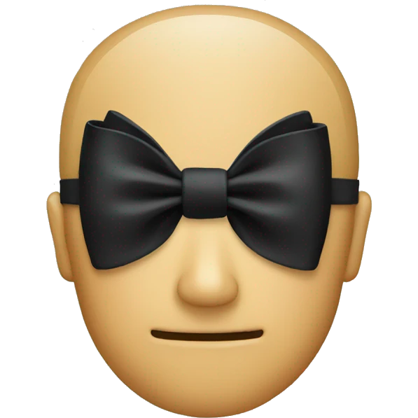 black bow emoji