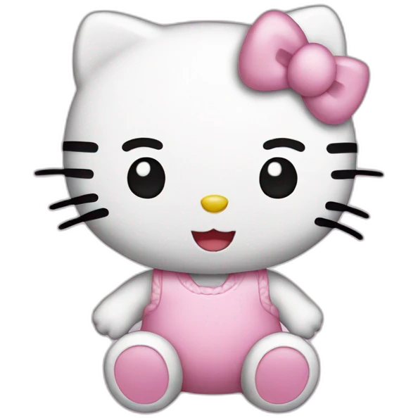 Hello kitty bébé  emoji