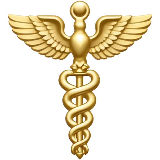 Images for the adaptive pack must be monochrome with transparency for correct display --  gold caduceus emoji