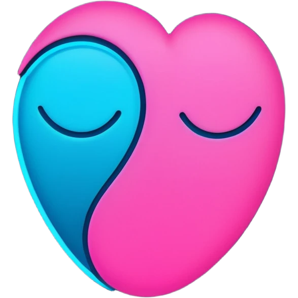 minimalist cartoon butt emoji, neon pink and blue glowing outline, smooth rounded shapes, cyberpunk aesthetic, high contrast, vector style, no background emoji