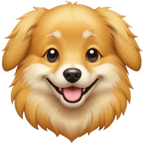 Happy dog emoji