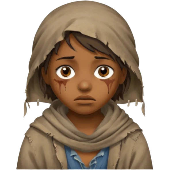 beggar girl emoji