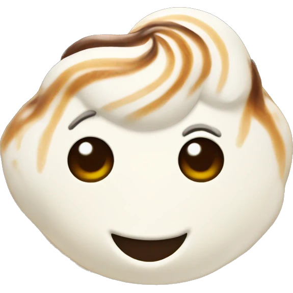 Coffee with whipped cream  emoji