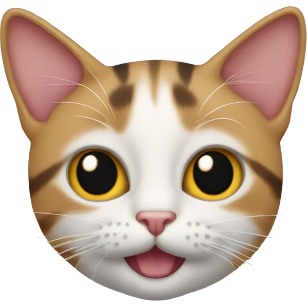 The cat emoji sticking its tongue out emoji