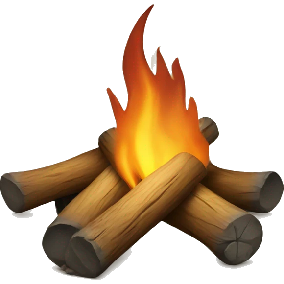 Campfire emoji