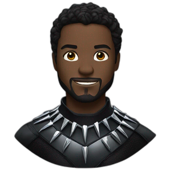 hype black panther emoji