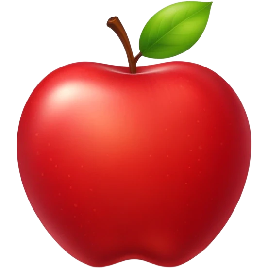 red apple emoji