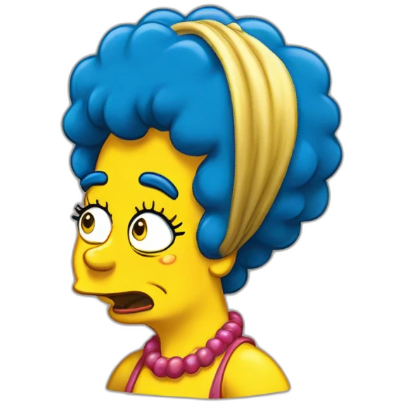 Marge Simpson emoji