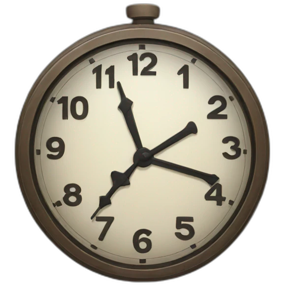 clock emoji