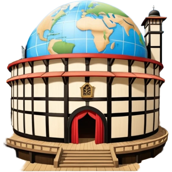 Globe theatre london emoji