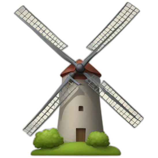 éolienne emoji