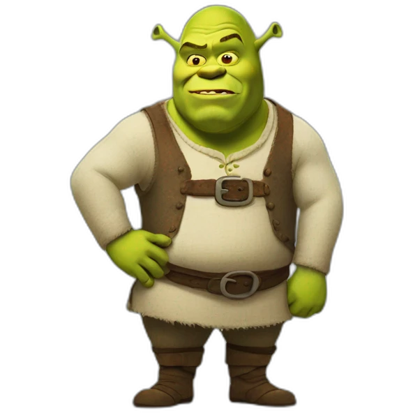 Farting shrek emoji