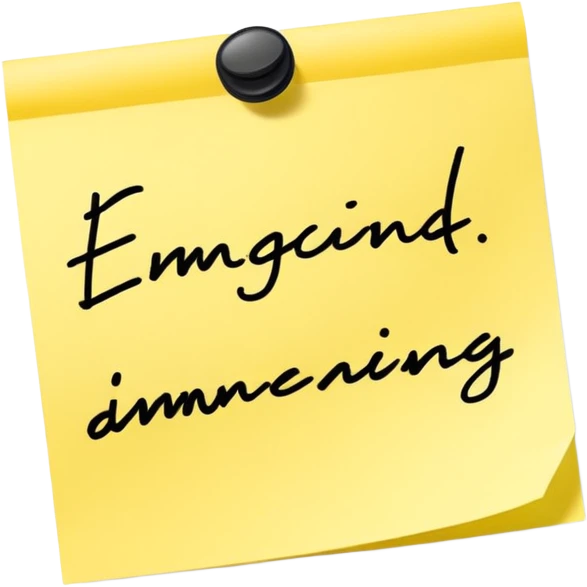 a task that require your attention emoji