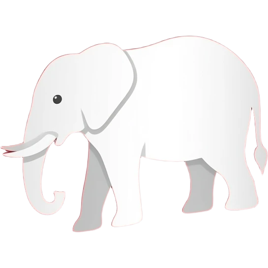 Je veux le drapeau du Siam (un fond rouge avec un éléphant) en entier emoji