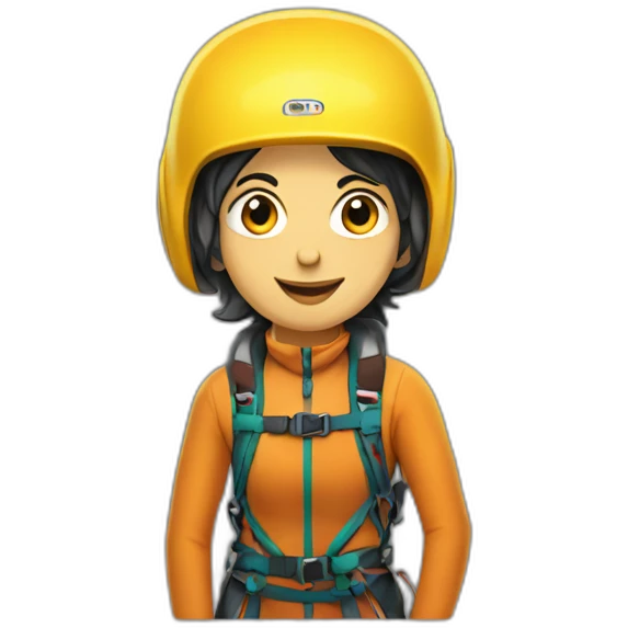 Oriane Bertone climber emoji