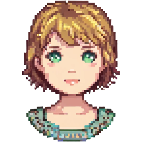 short hairstyle emoji
