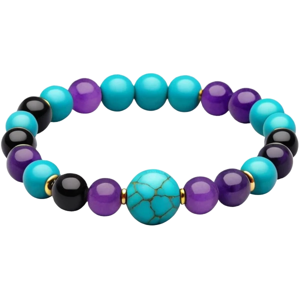 colourful beaded bracelet emoji