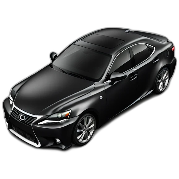 lexus is 350 black emoji