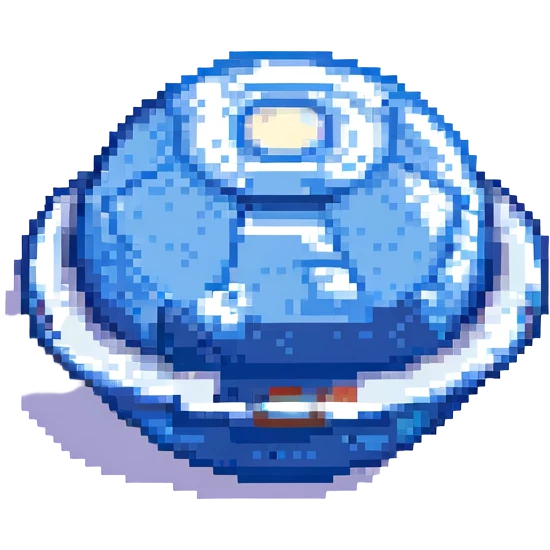 blue saturn emoji