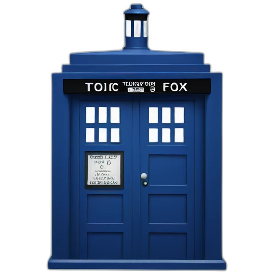 Tardis emoji