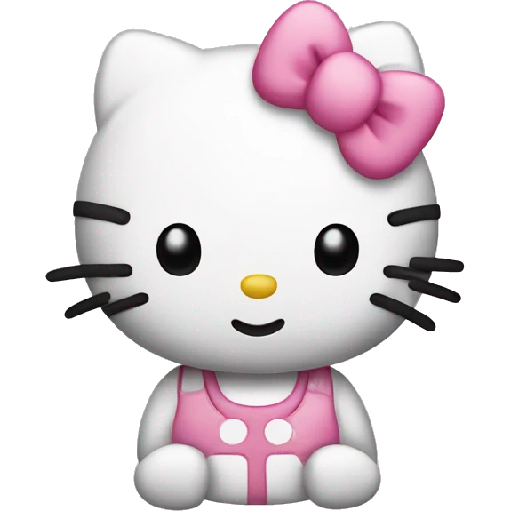 Hello kitty emoji
