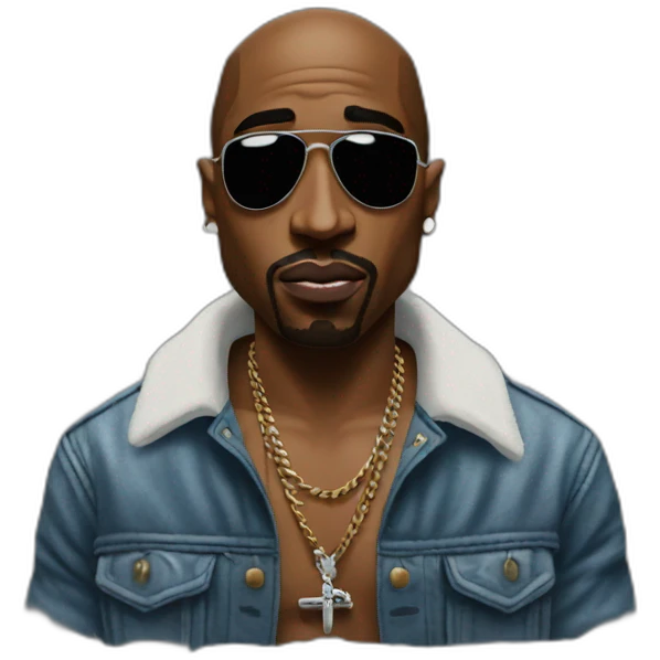 tupac emoji