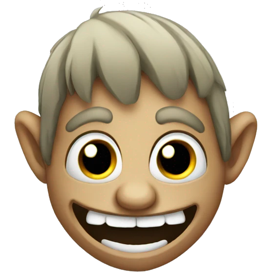 Troll face emoji