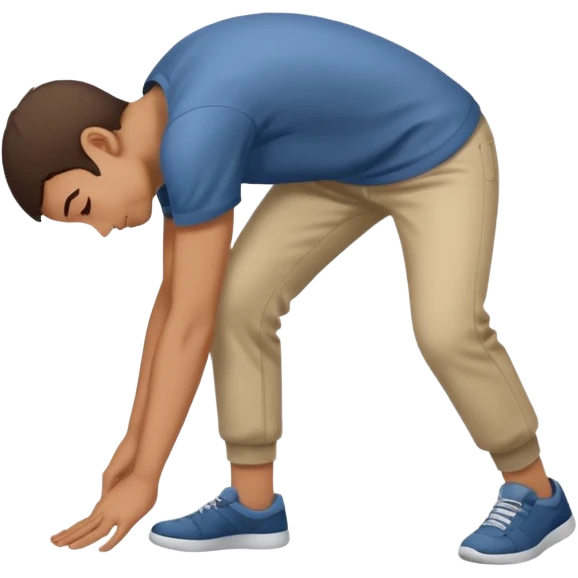 Bending over emoji