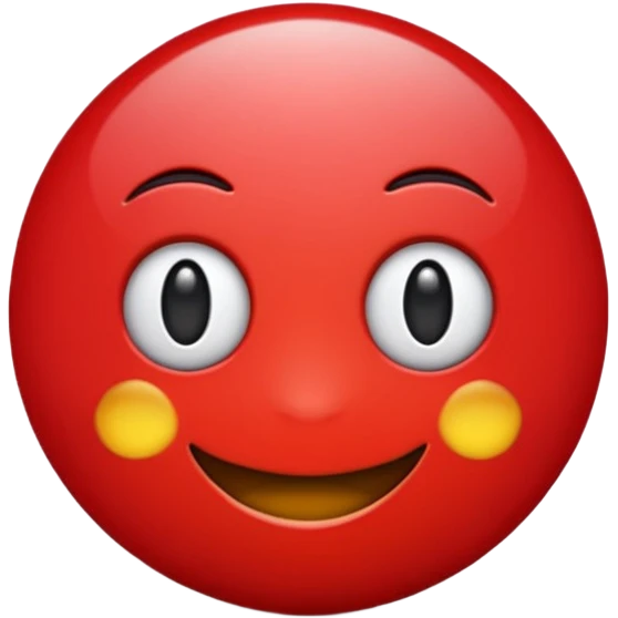 Red mon emoji emoji
