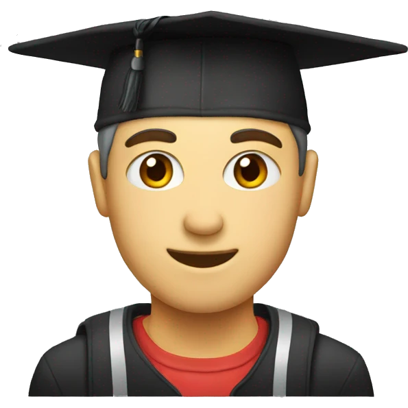 student hat emoji