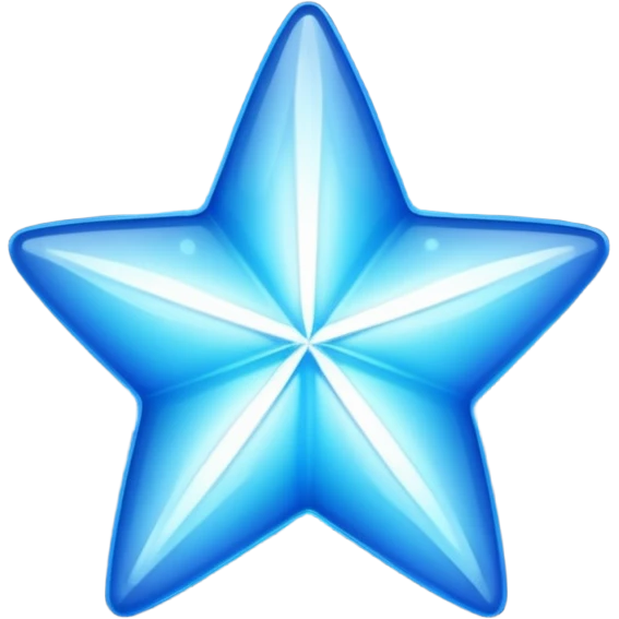 blue star spark like this ✨ emoji