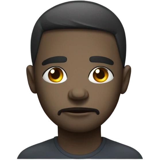 Devastated emoji
