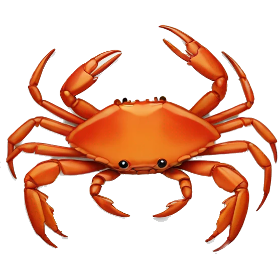crabes plate emoji